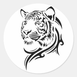 Tribal Style Tiger Stickers