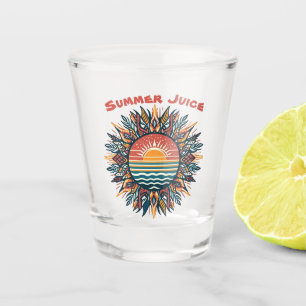 Tribal Summer Sun Shot Glass