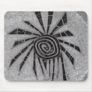 tribal sun mouse mat