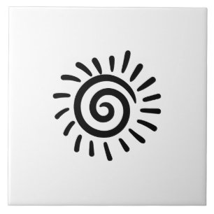Tribal Sun Tile
