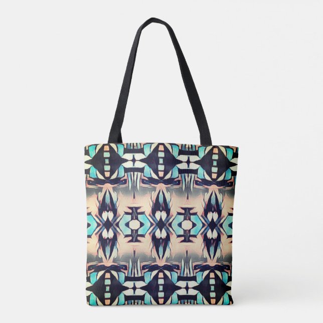 Tribal Tapestry Tote Bag (Back)
