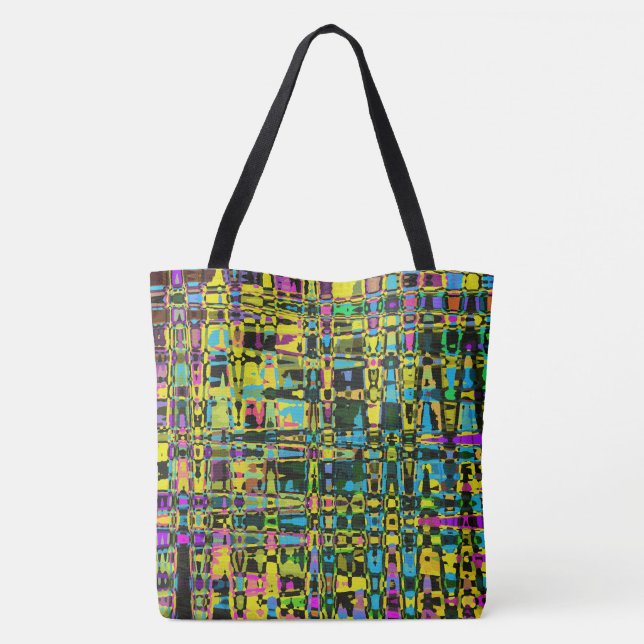 Tribal Tapestry Tote Bag (Back)