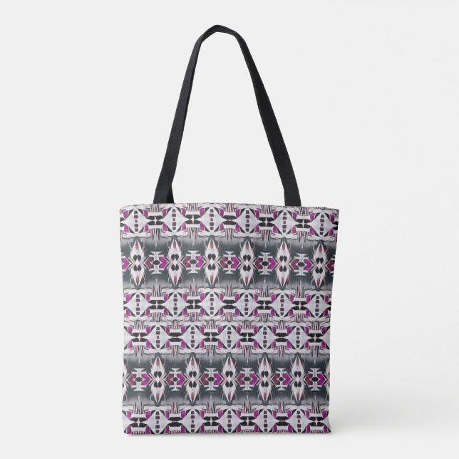 Tribal Tapestry Tote Bag (Back)