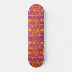 Tribal Tattoo Bird Henna Skateboard