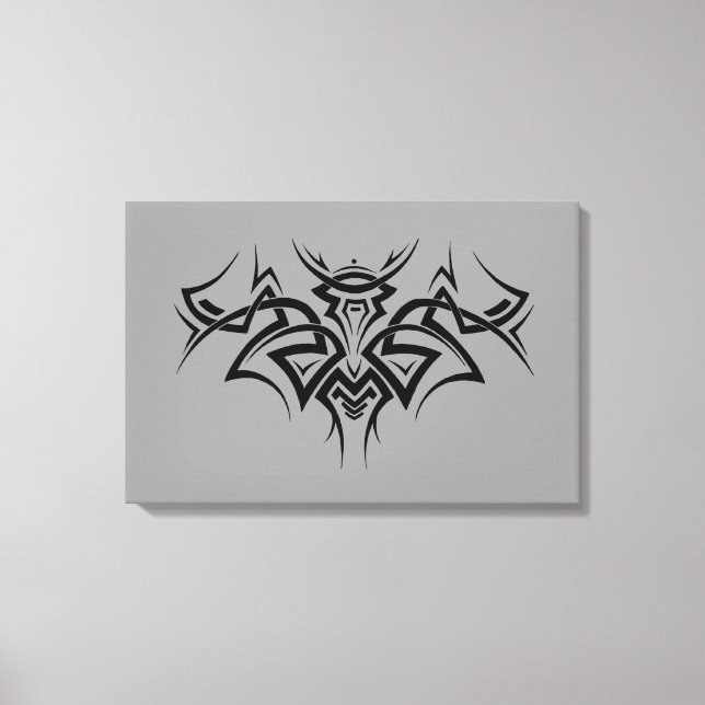 tribal tattoo décor art canvas print (Front)