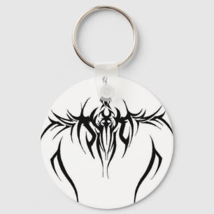 tribal tattoo effect key ring