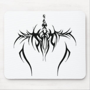 tribal tattoo effect mouse mat