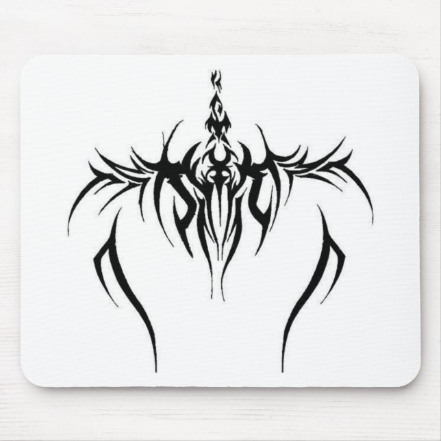 tribal tattoo effect mouse mat (Front)