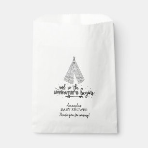 Tribal Teepee Baby Shower Favour Bags