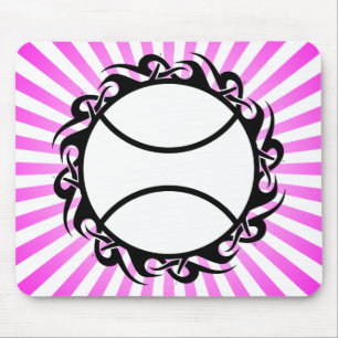 tribal tennis. mouse mat