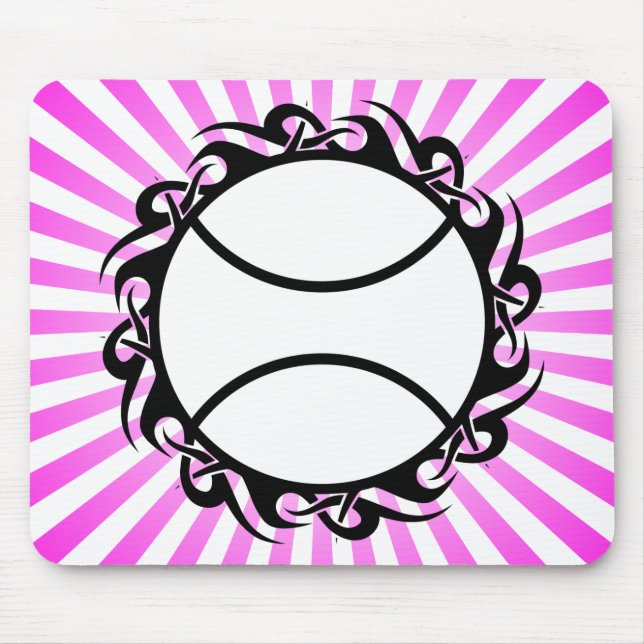 tribal tennis. mouse mat (Front)