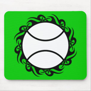 tribal tennis. mouse mat