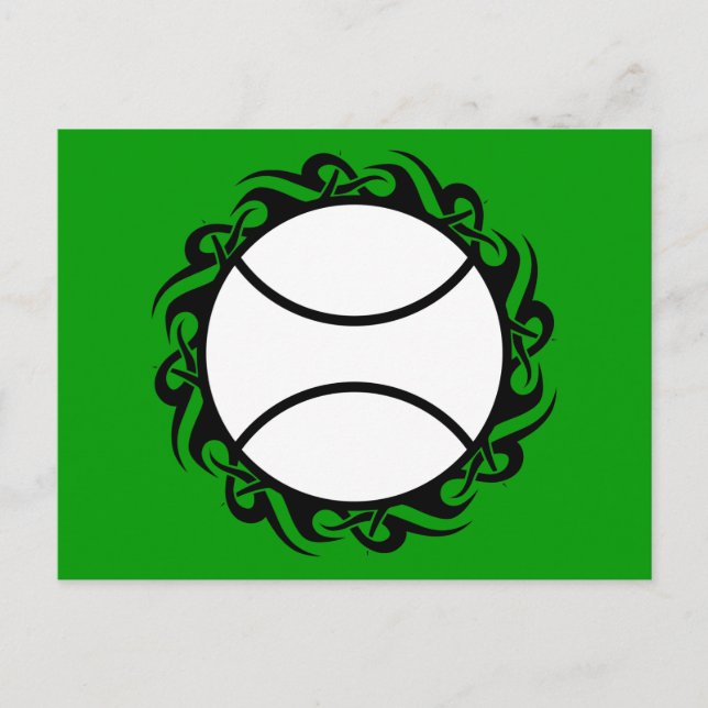 tribal tennis. postcard (Front)