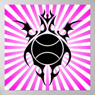 tribal tennis poster