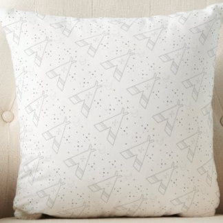 Tribal Tepee Pattern Design Pillow