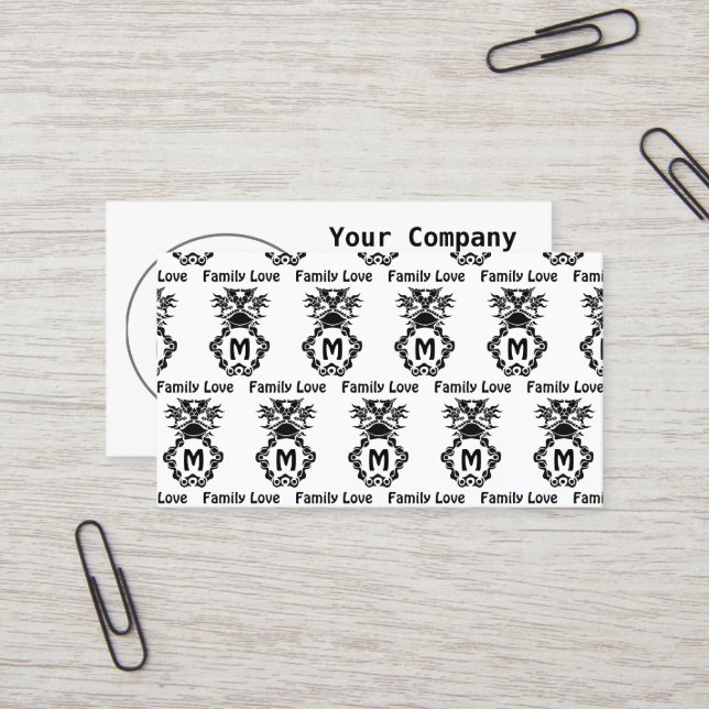 Tribal Texas Horned Lizard Toad Pride Business Card (Front/Back In Situ)