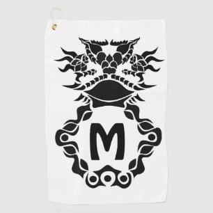 Tribal Texas Horned Lizard Toad Pride Golf Towel