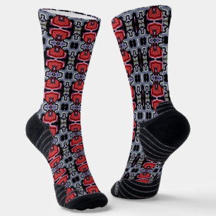 Tribal Texture Socks