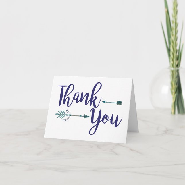 Tribal Thank You Card (Front)