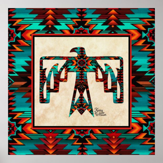 Tribal Thunderbird Poster (Front)