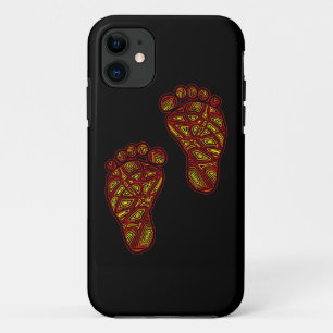 Tribal Toes iPhone Case