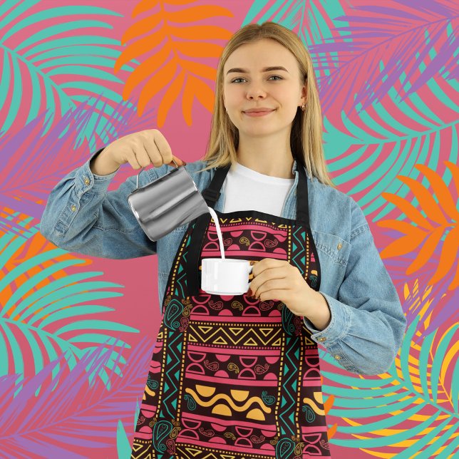 Tribal Traditional Pattern Apron (apron)