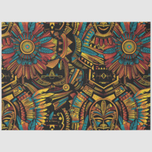 Tribal Turquoise "Aztec Dream" Gift Tissue Paper