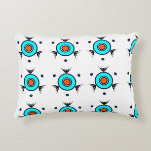 Tribal Turquoise Pattern Decorative Cushion