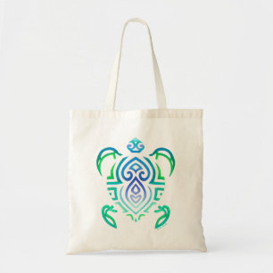 Tribal Turtle Tote Bag