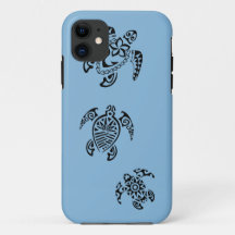 Tribal Turtle Trio Design