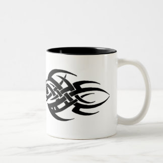 Tribal Two-Tone Coffee Mug
