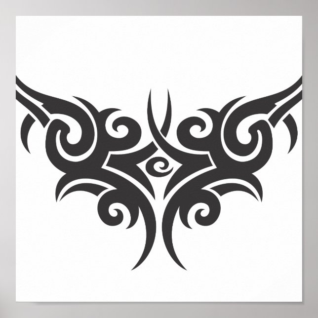 tribal-vector-clipart-5 poster (Front)