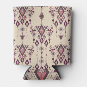 Tribal Vintage Ethnic Seamless Aztec Can Cooler