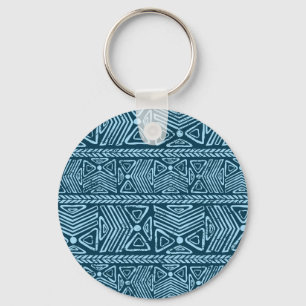 Tribal vintage ethnic, seamless pattern. key ring