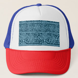 Tribal vintage ethnic, seamless pattern. trucker hat