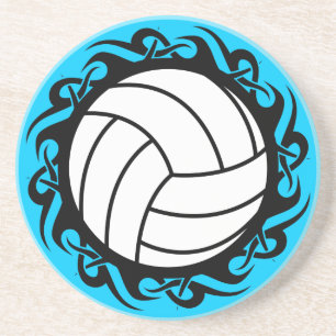 tribal volleyball coaster