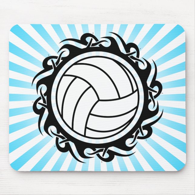 tribal volleyball mouse mat (Front)