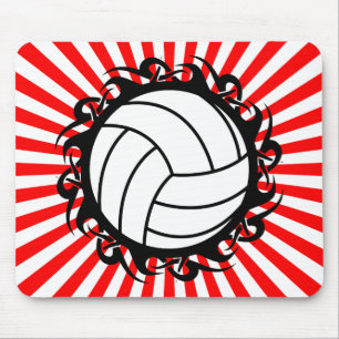 tribal volleyball mouse mat