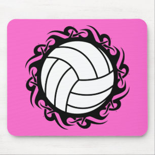 tribal volleyball mouse mat