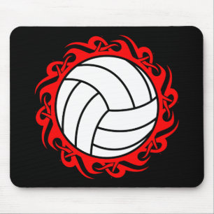tribal volleyball mouse mat
