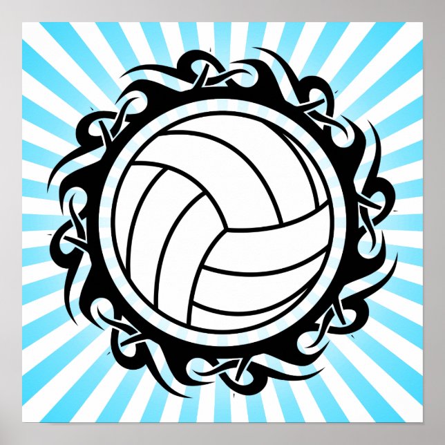 tribal volleyball poster (Front)