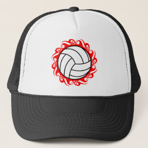 tribal volleyball trucker hat