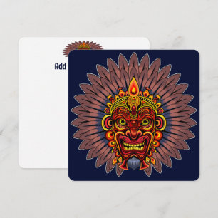 Tribal Warrior King Ritual Mask