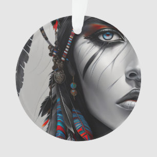 Tribal Warrior Ornament