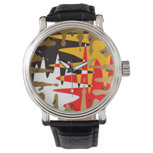 Tribal Watch Modern 4 Nations Art Wrist Watch