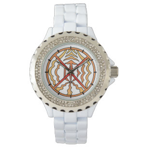 Tribal Watch Spiritual Native Art Wrist Watch