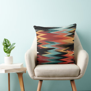 Tribal Waves Cushion
