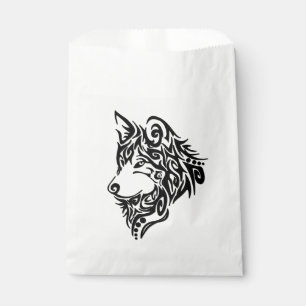 Tribal Wolf Favour Bags