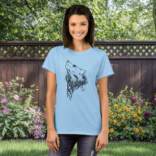 tribal wolf T-Shirt