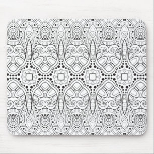 Tribal Zendoodle Design Mouse Mat
